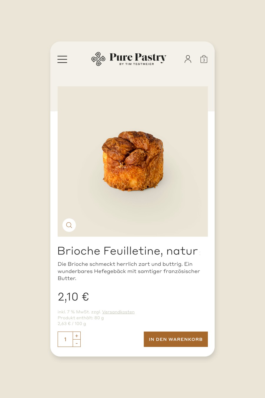 vista &mdash; Designstudio for communication design in d&uuml;sseldorf | Online shop for pastry devotees