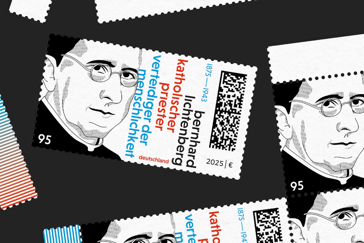 Neue Sonderbriefmarke zu Bernhard Lichtenberg