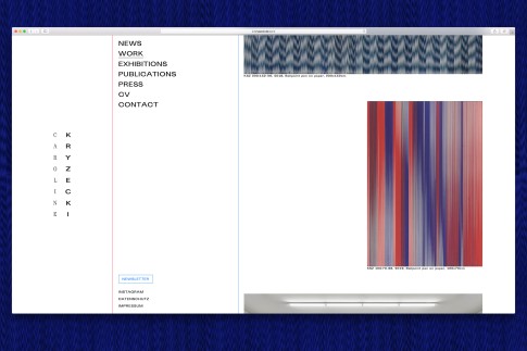 Neuer Webauftritt f&uuml;r Caroline Kryzecki