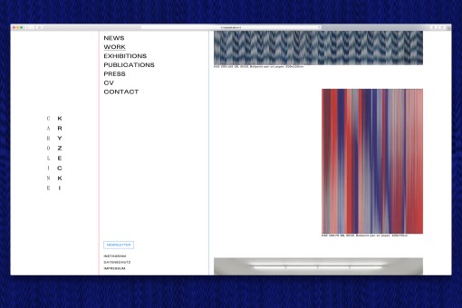 Neuer Webauftritt f&uuml;r Caroline Kryzecki