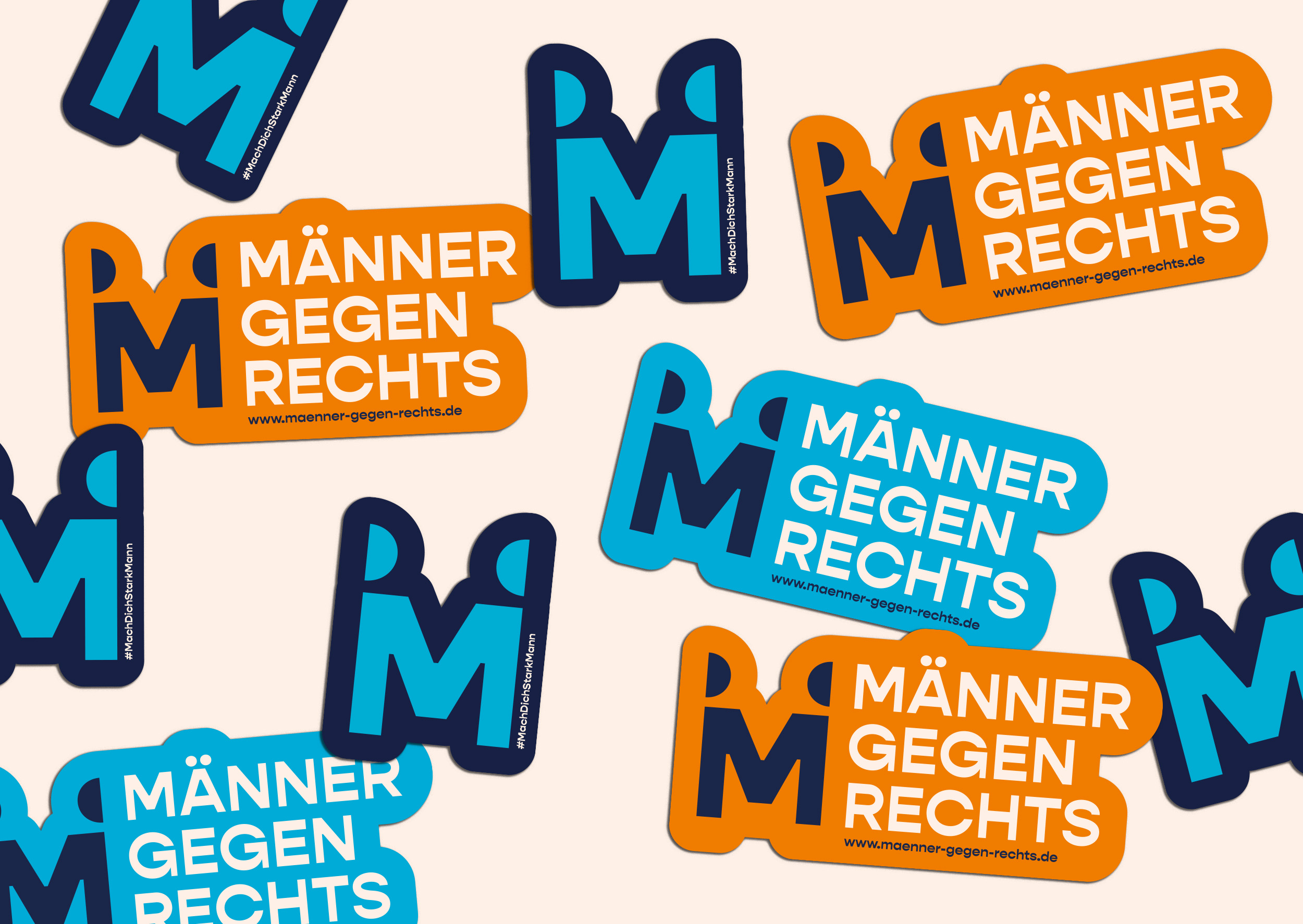 Neues Erscheinungsbild f&uuml;r &bdquo;M&auml;nner gegen Rechts&ldquo;