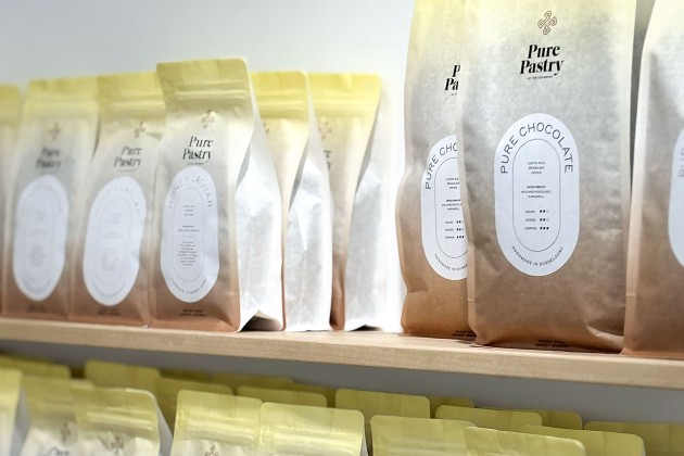 New packaging for Pure Pastry coffee
