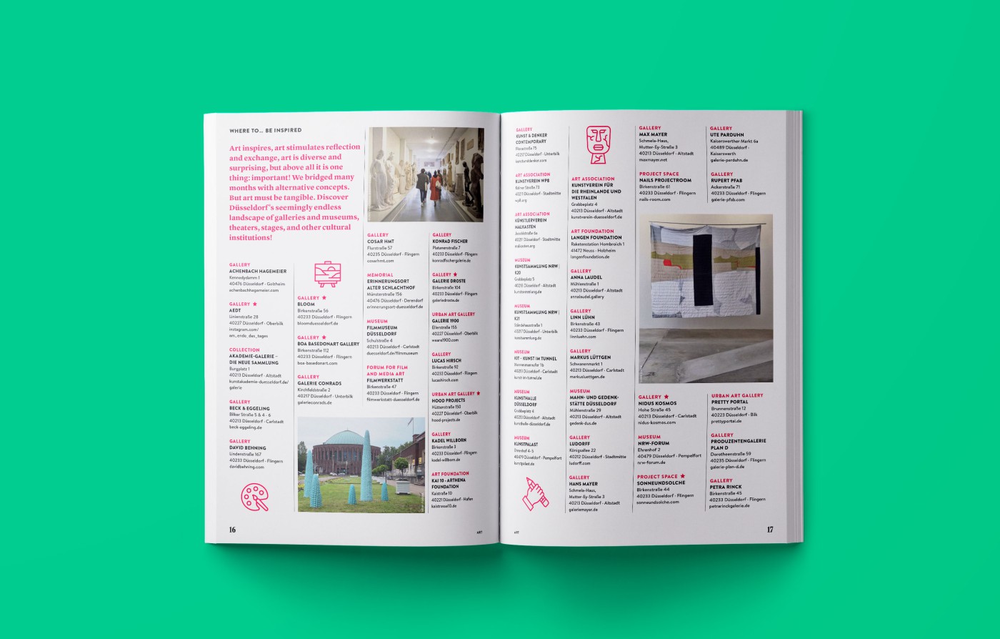 vista &mdash; Designstudio for communication design in d&uuml;sseldorf | Handpicked city highlights